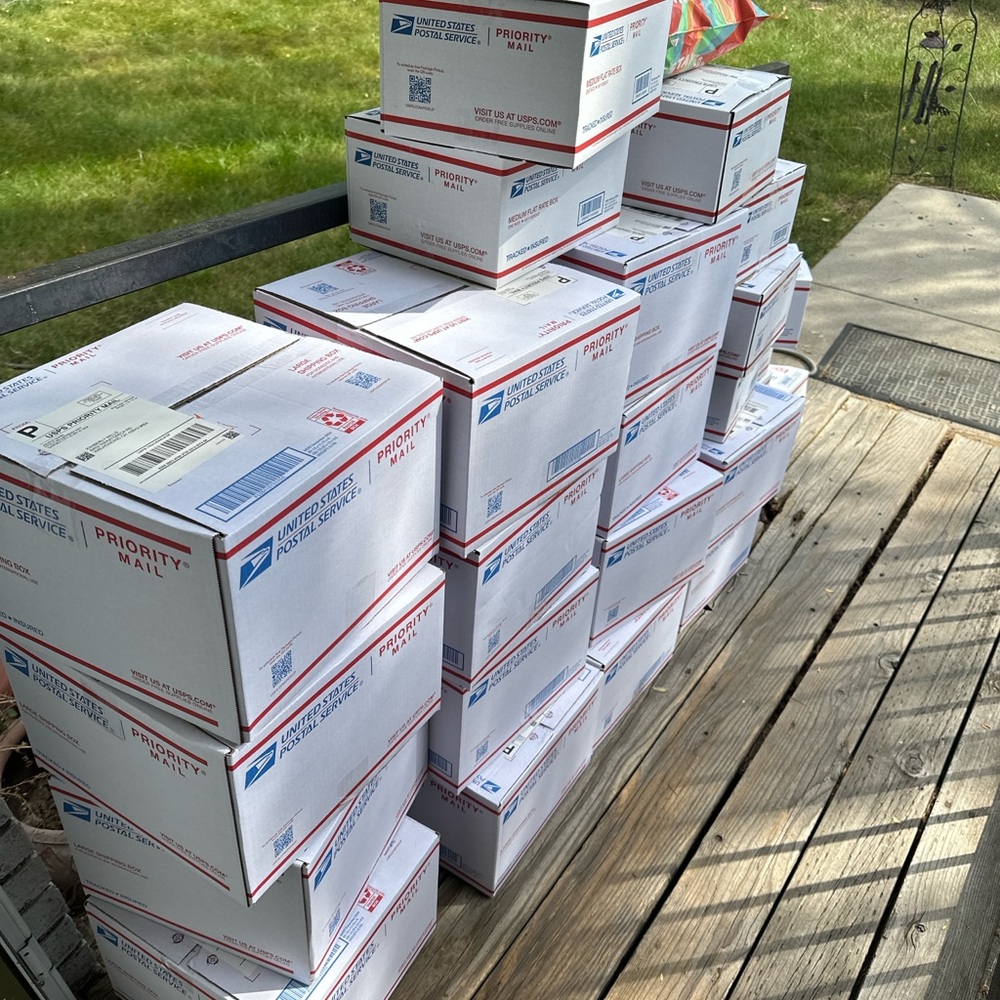 Extra shipping label